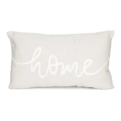 Coussin homealone 30x50cm creme