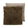 Coussin imitation fourrure 45x4