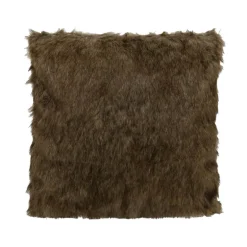 Coussin imitation fourrure 45x4