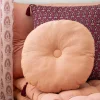 Coussin light slub d40cm