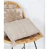 Coussin lozane pompons 30x50cm b