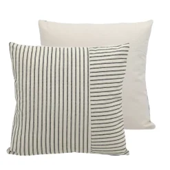 Coussin palma 45x45cm noir
