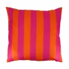 Coussin peps 60x60cm rose/orange