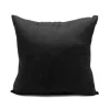 Coussin romy 38x38cm noir