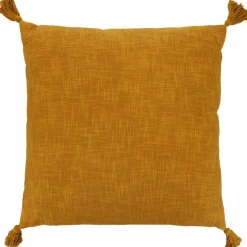Coussin soho 40x40cm ocre