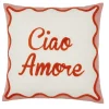 Coussin tufte ciao amore 48x48cm