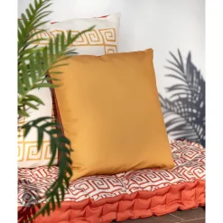 Coussin uni deperlant 45x45cm oc