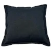 Coussin uni 38x38cm gris fonce