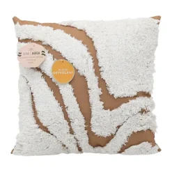 Coussin vague tuffete 43x43cm ca