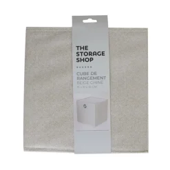 Cube de rangement beige chine