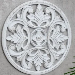Deco murale blanc 2 assortis