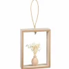 Decoration murale bouquet seche