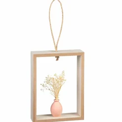 Decoration murale bouquet seche