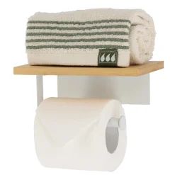 Derouleur papier wc blanc