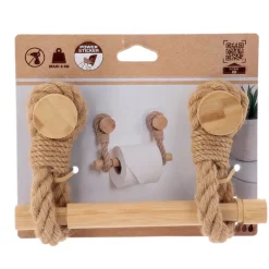 Derouleur papier wc corde/nature