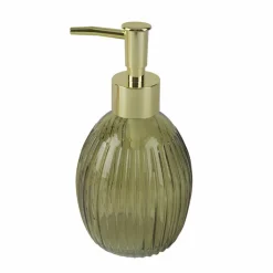 Distributeur a savon verre textu