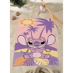 Drap de plage lilo&stitch