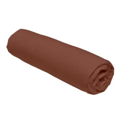 Drap housse 160x200+25cm gingerb