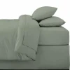Drap housse 90x190cm sauge