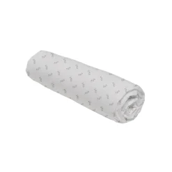 Drap housse 140x200 coton floral