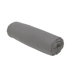 Drap housse 180x200 jersey gris