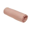 Drap housse 160x200 jersey rose