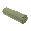 Drap housse 180x200 jersey vert