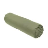 Drap housse 140x190 jersey vert