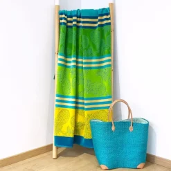 Drap plage coton cisele 90x170