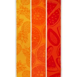 Drap plage velours jacquard