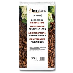 Ecorce de pin 55l terraland