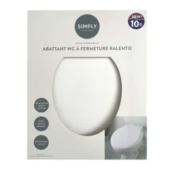 Edv abattant wc blanc