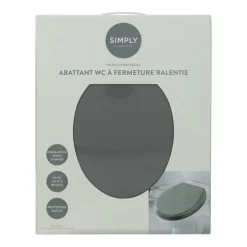 Edv abattant wc gris