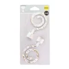 Embout demeure d20 x2 - blanc/or