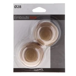 Embout galaxie x 2 d28 - naturel