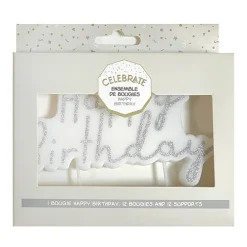 Ensemble de bougies happy birth