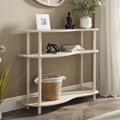 Etagere / console vague creme