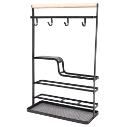 Etagere cusine metal noir