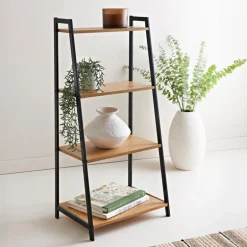 Etagere echelle finition bambou