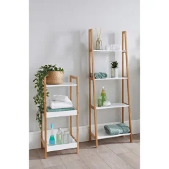 Etagere 4 niveaux en bambou
