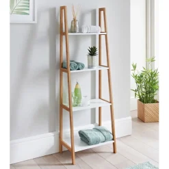 Etagere 4 niveaux en bambou