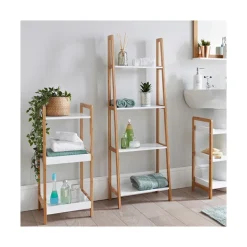Etagere 4 niveaux en bambou