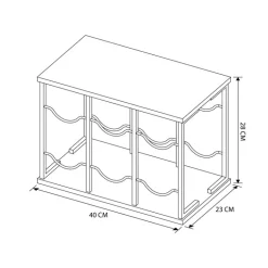 Etagere pour bouteille de vin
