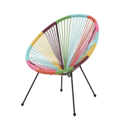 Fauteuil exterieur cordage hawai