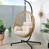 Fauteuil oeuf suspendu louxor