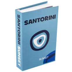 Faux livre boite santorini