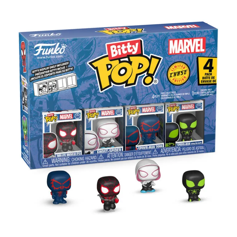 Figurine bitty pop x4 spiderman