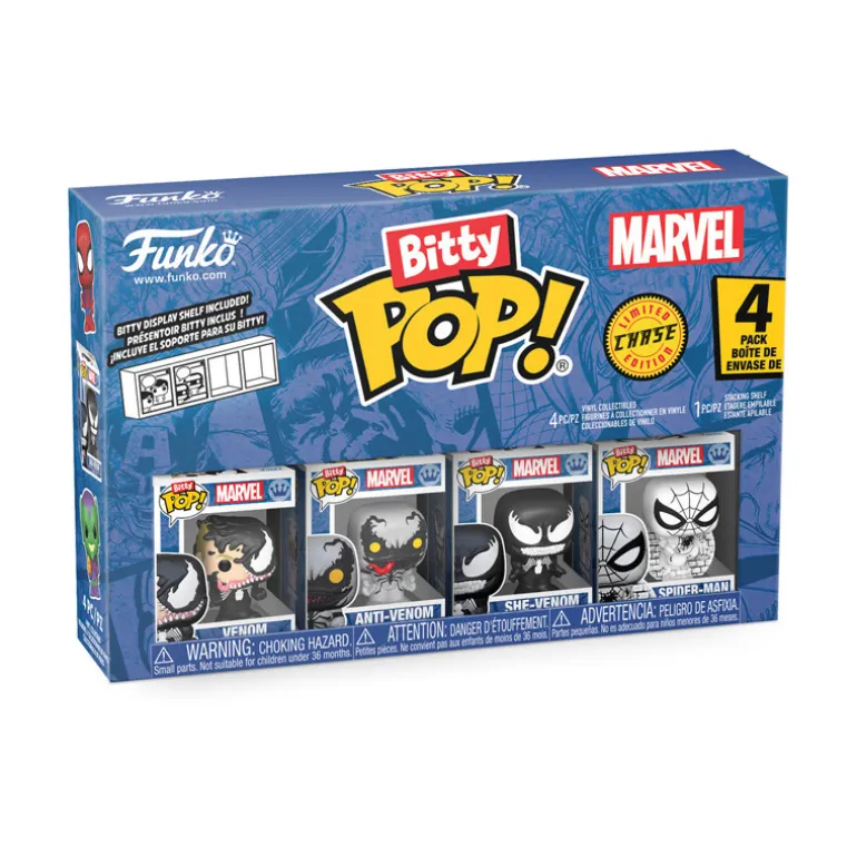 Figurine bitty pop x4 spiderman
