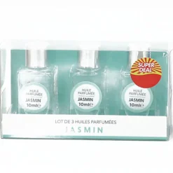 Flacon huile parfumee 10ml x3