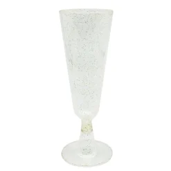 Flute a champagne avec pailettes